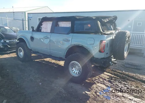 2021 Ford Bronco Outer Banks from USA, damaged, VIN 1FMDE5DH0MLA61168